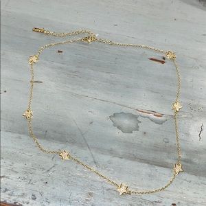 gold star necklace